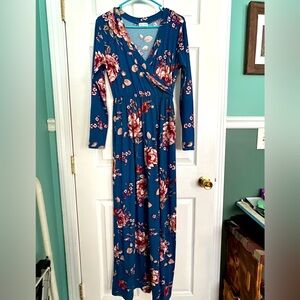 Sweet Lovely Maxi long sleeve dress